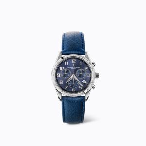 Iris Chronograph Watch – Deep Blue