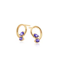 Blue Drop Earrings
