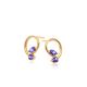 Blue Drop Earrings